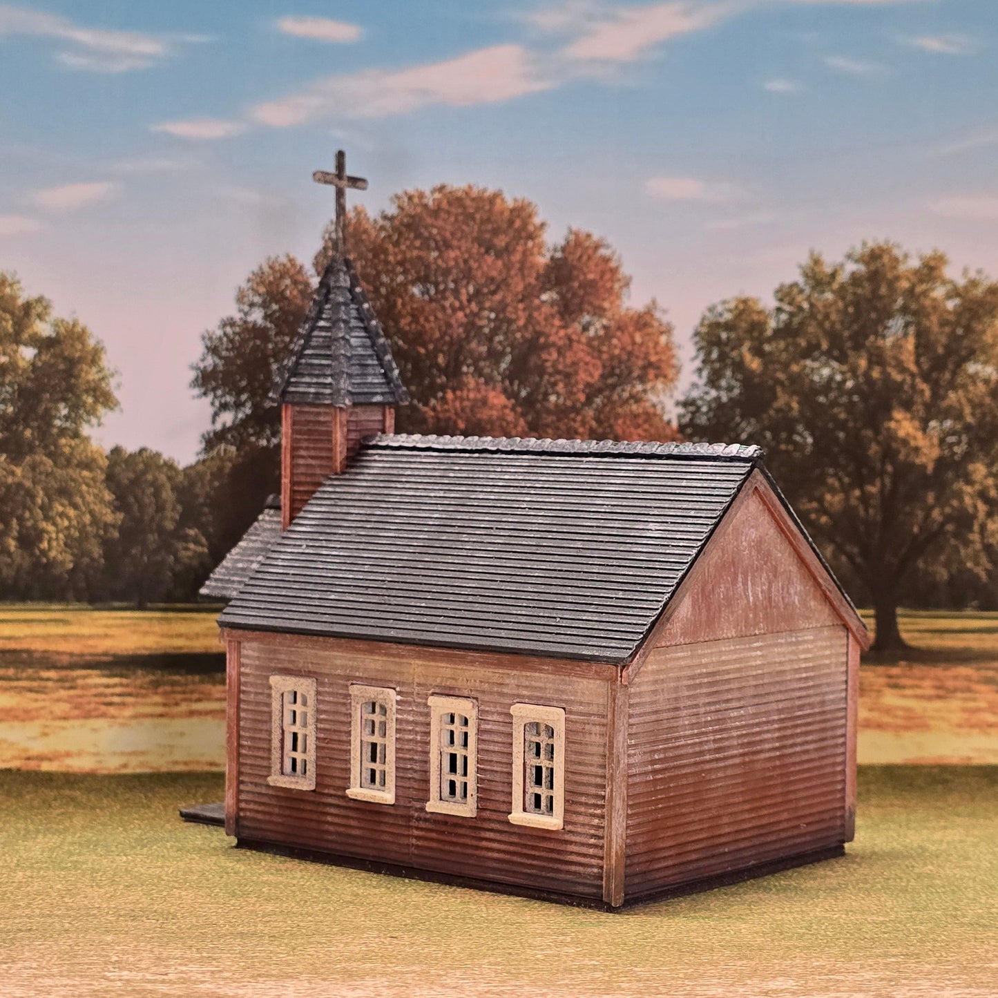 N scale Hand Painted Resin Printed Western Building – Diorama, doll houses, scale modelers, camera props, scene building