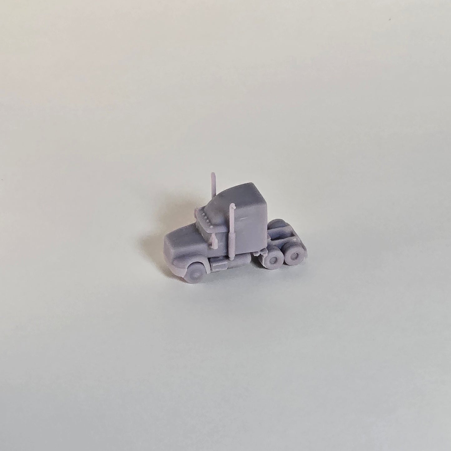 N scale Kenworth-Style Semi Truck – Resin Model Vehicle
