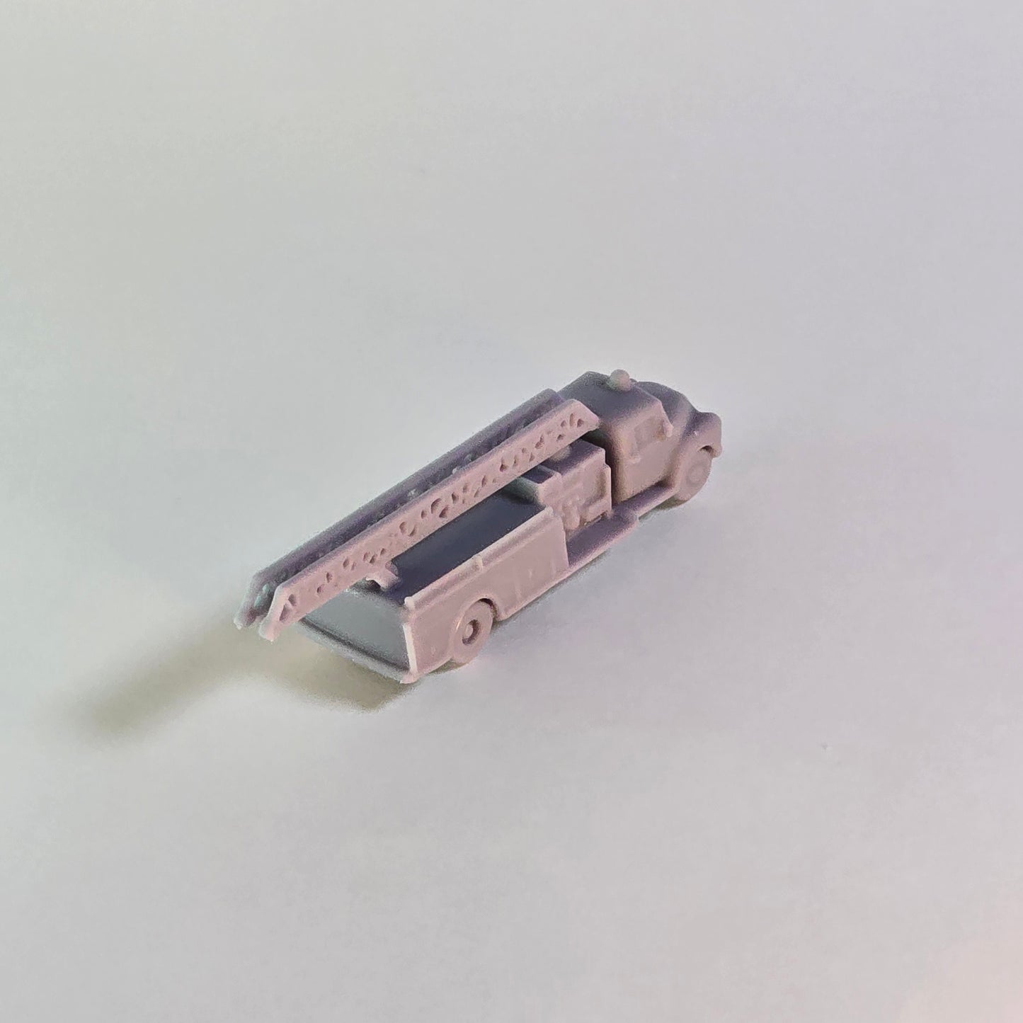N scale Vintage Ladder Fire Truck – Resin Model Vehicle