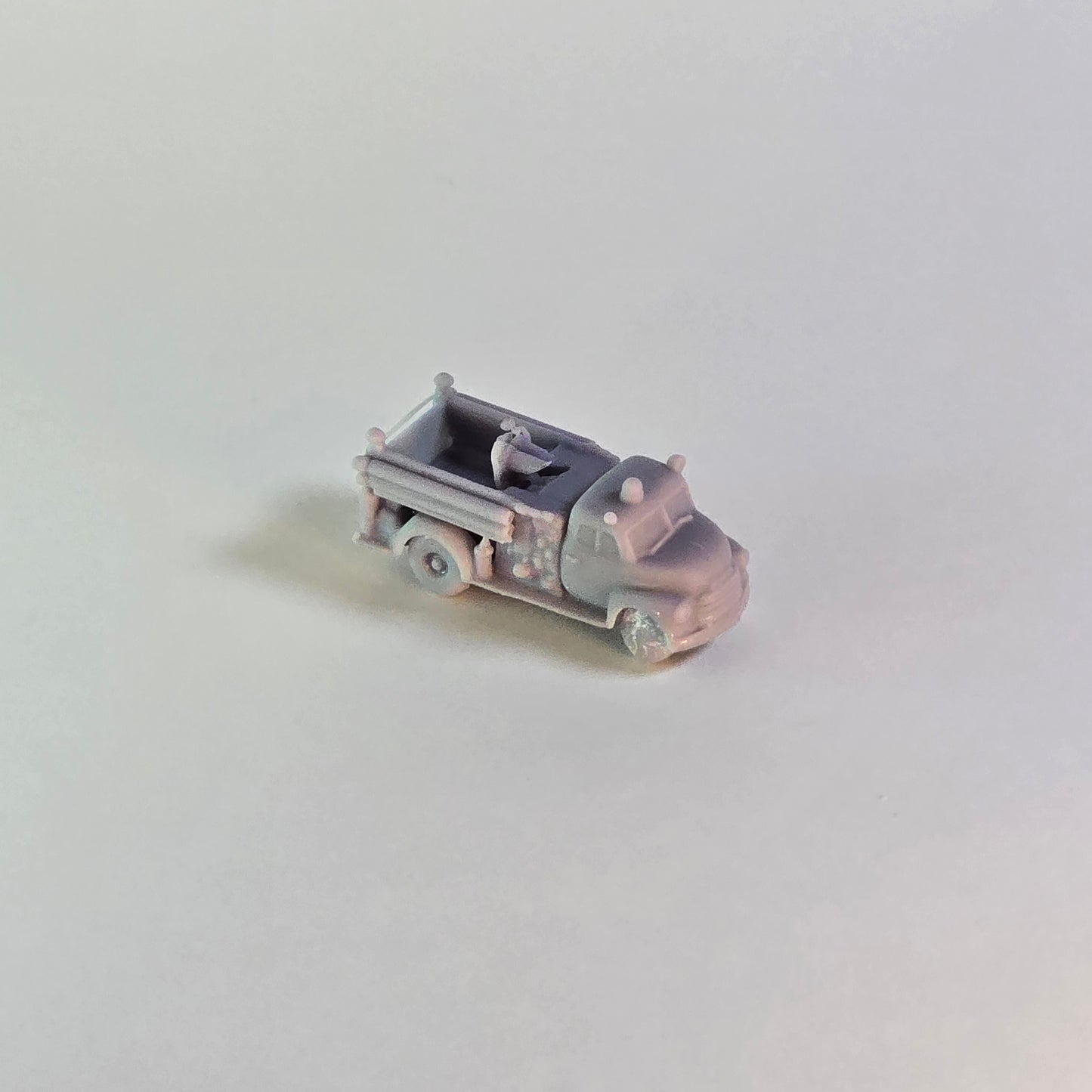 N scale Hose Fire Truck – Resin Model Vehicle