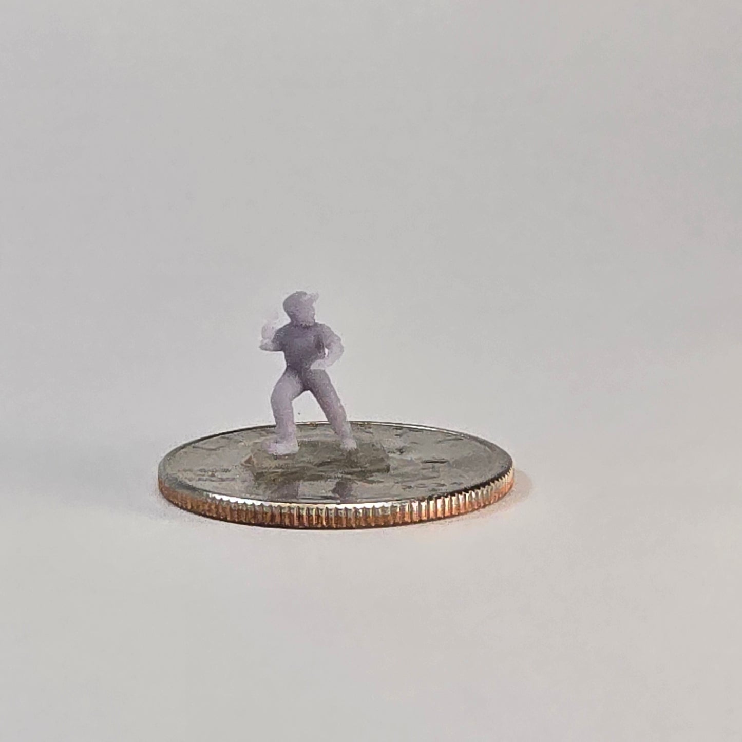 N Scale Mechanic with Attitude – 12mm Workshop or Garage Scene Figure