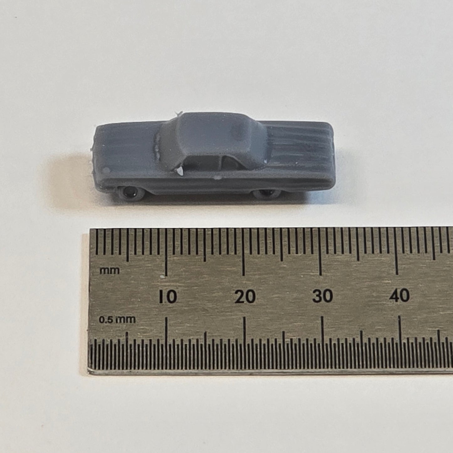 Sculptural Grey – 1963 Ford Galaxie 500 | 10mm Scale Classic Car