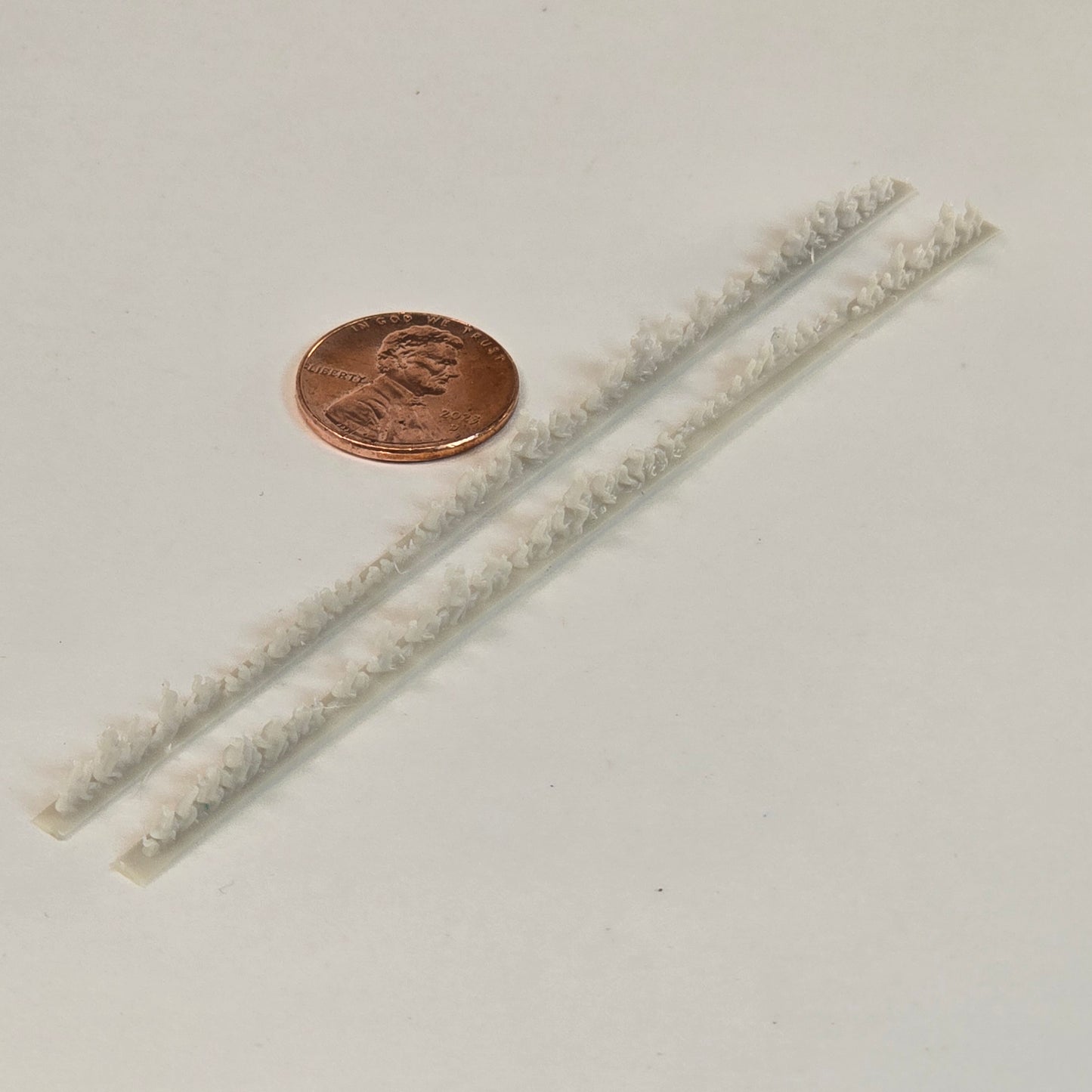 Paintable Flame Strips for DeLorean Time Machine | N Scale Props | eBay Diorama Kit