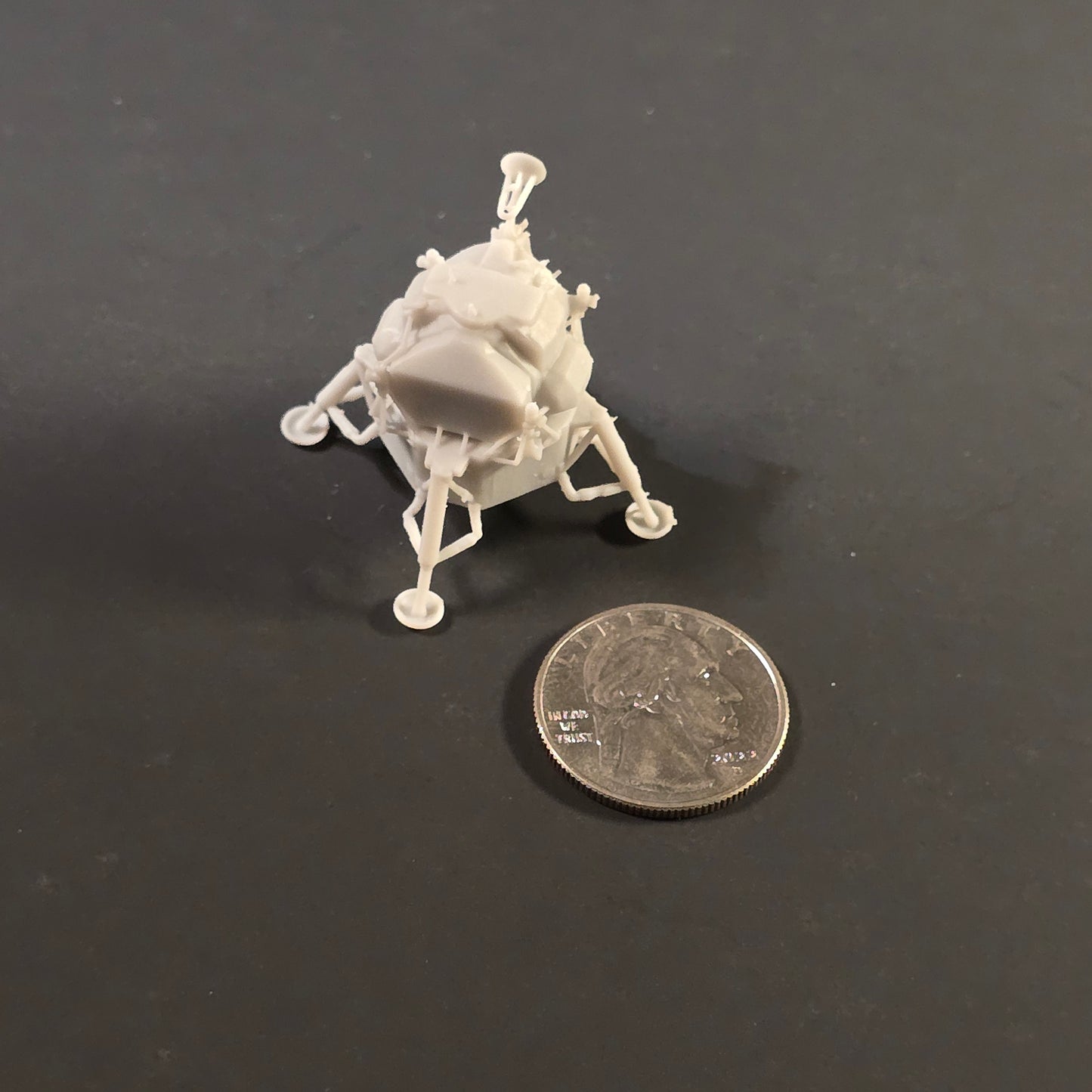 Lunar Module Collectible in Sculptural Resin (Unpainted) vehicle