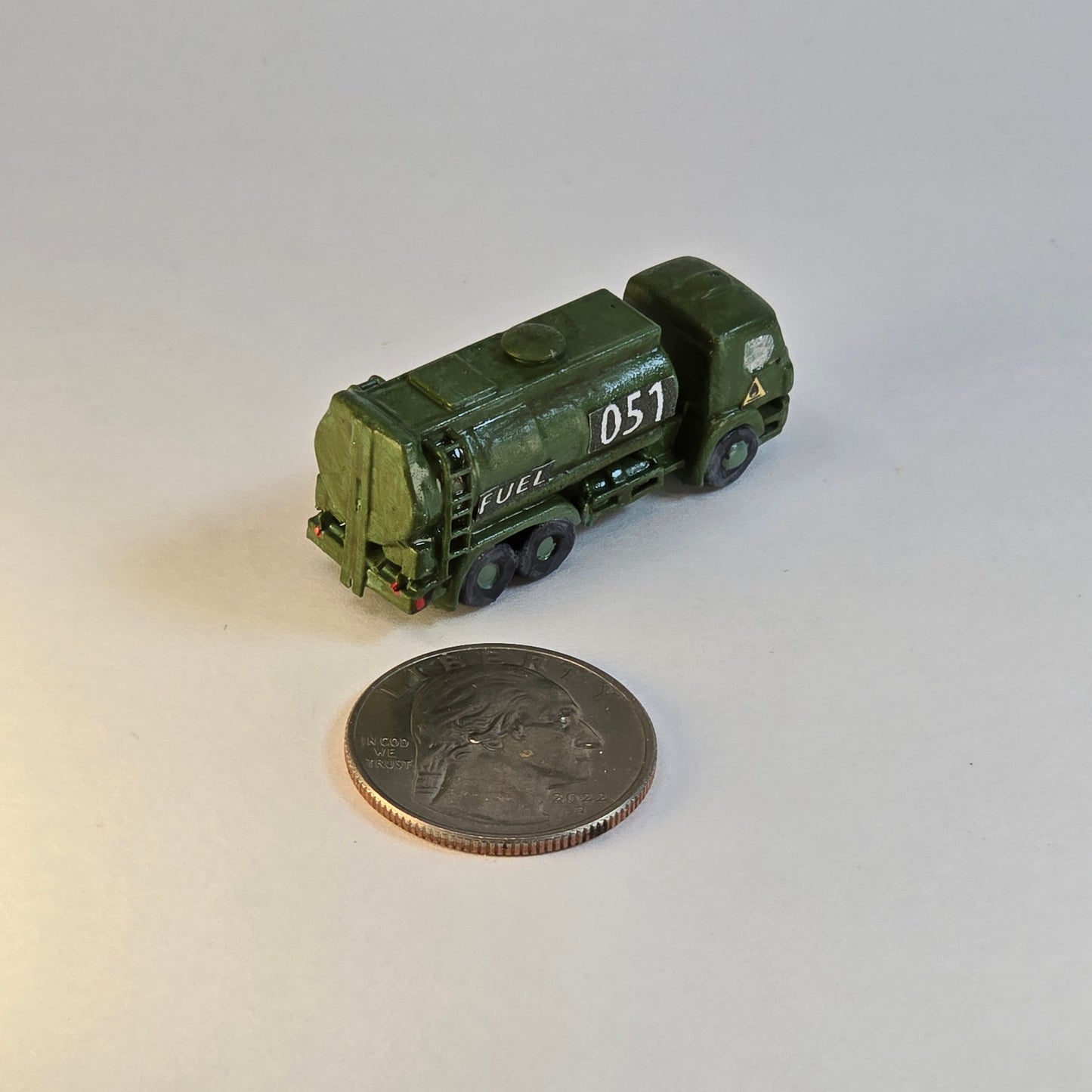 Unpainted Military Fuel Truck – Feature