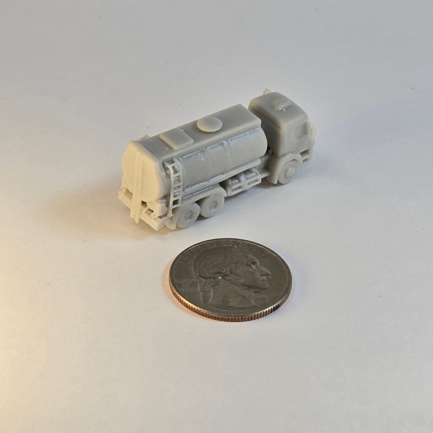 Unpainted Military Fuel Truck – Feature