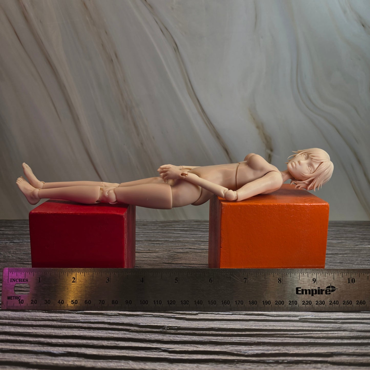 10” Custom BJD Doll Handmade – Ball Jointed Doll (BJD) Resin Figure | Pre-Strung | Fits Amazon Doll Clothes | Collector Art Doll