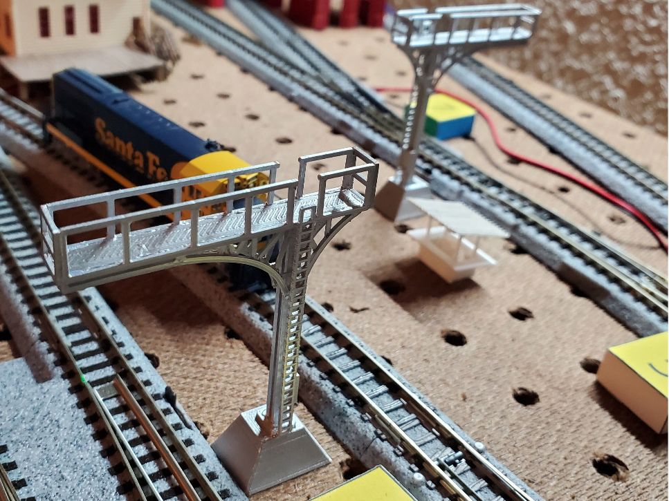 N Scale English Signal Box Tower Kit – 3D Printed Diorama Building | Uffington-Inspired Unpainted Model (Copy) (Copy)