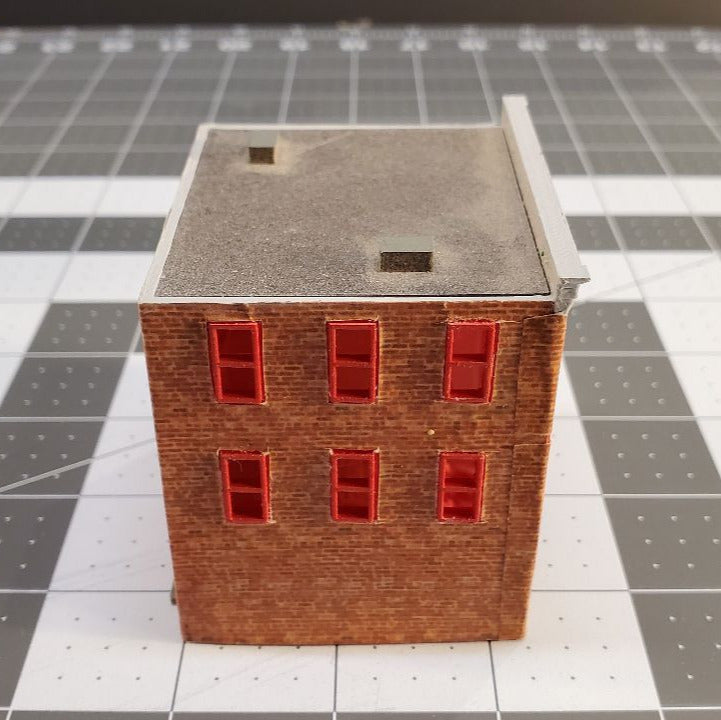 Ready Built N Scale Ready-Built Old City Hotel – Painted, Weathered, and Layout-Ready