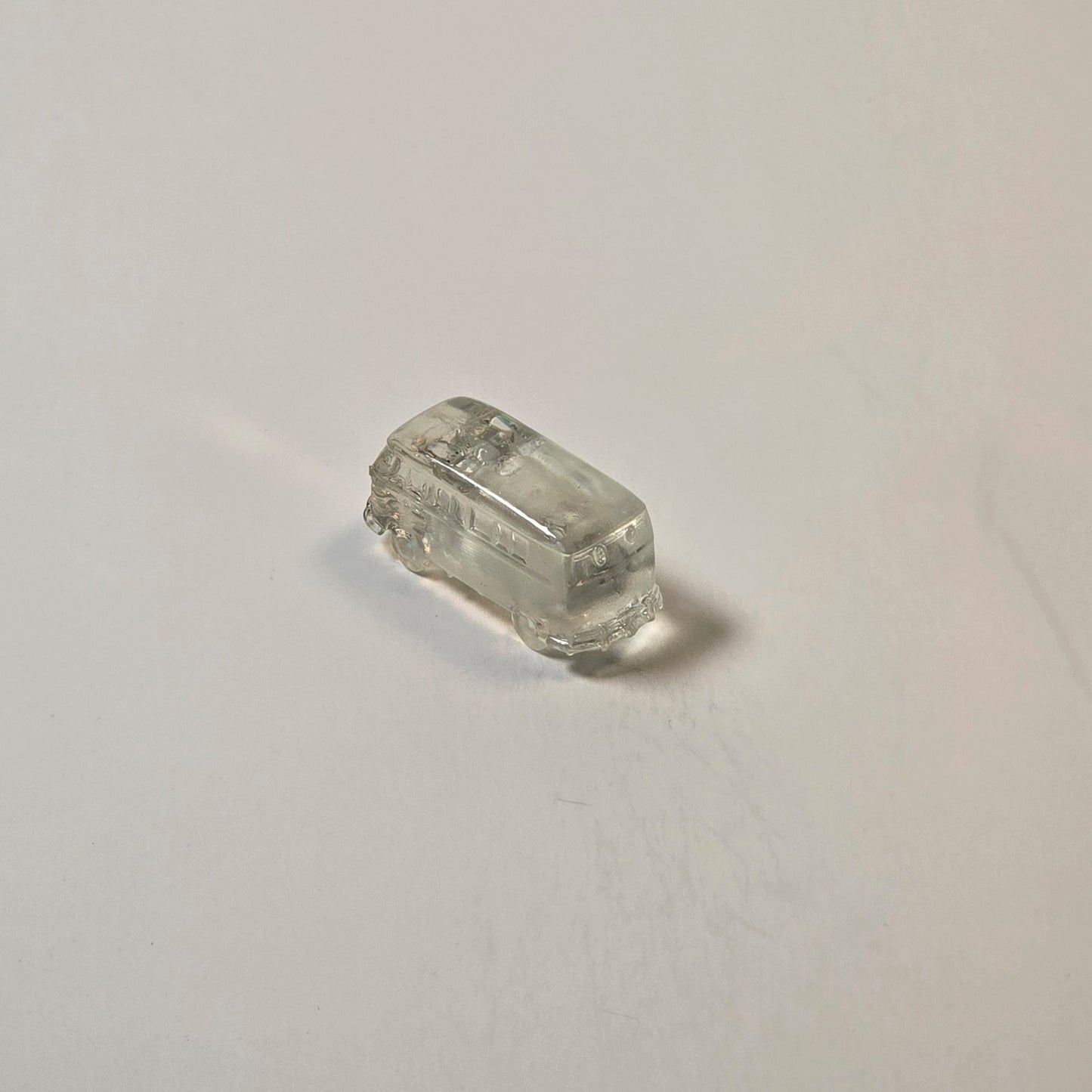 N Scale Clear VW 60s Van – Unpainted Resin for Dioramas & Custom LED Builds