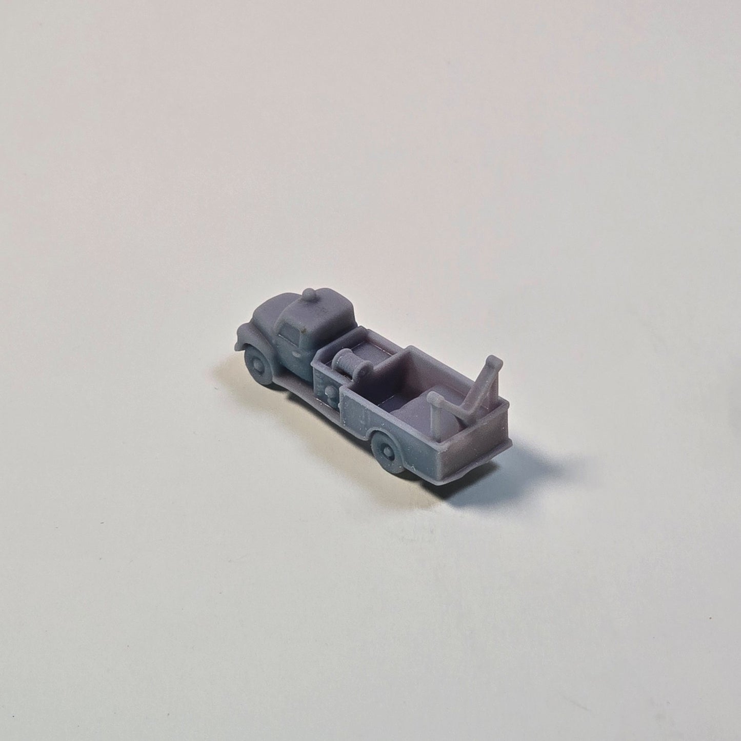 N Scale Vintage Fire Truck Set – Ladder & Utility Vehicles for Dioramas