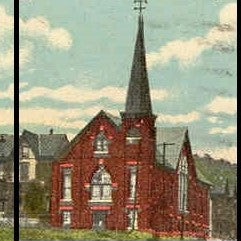N Scale Trinity Church Building Kit – Includes Stained Glass Windows for Dioramas & Model Train Layouts