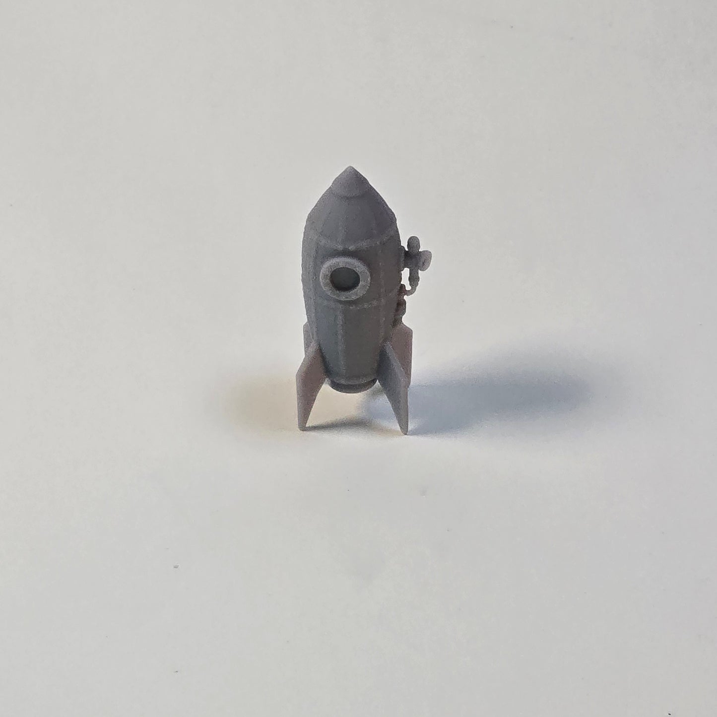 N scale Hugo-Style Rocket Ship – Resin Model Vehicle