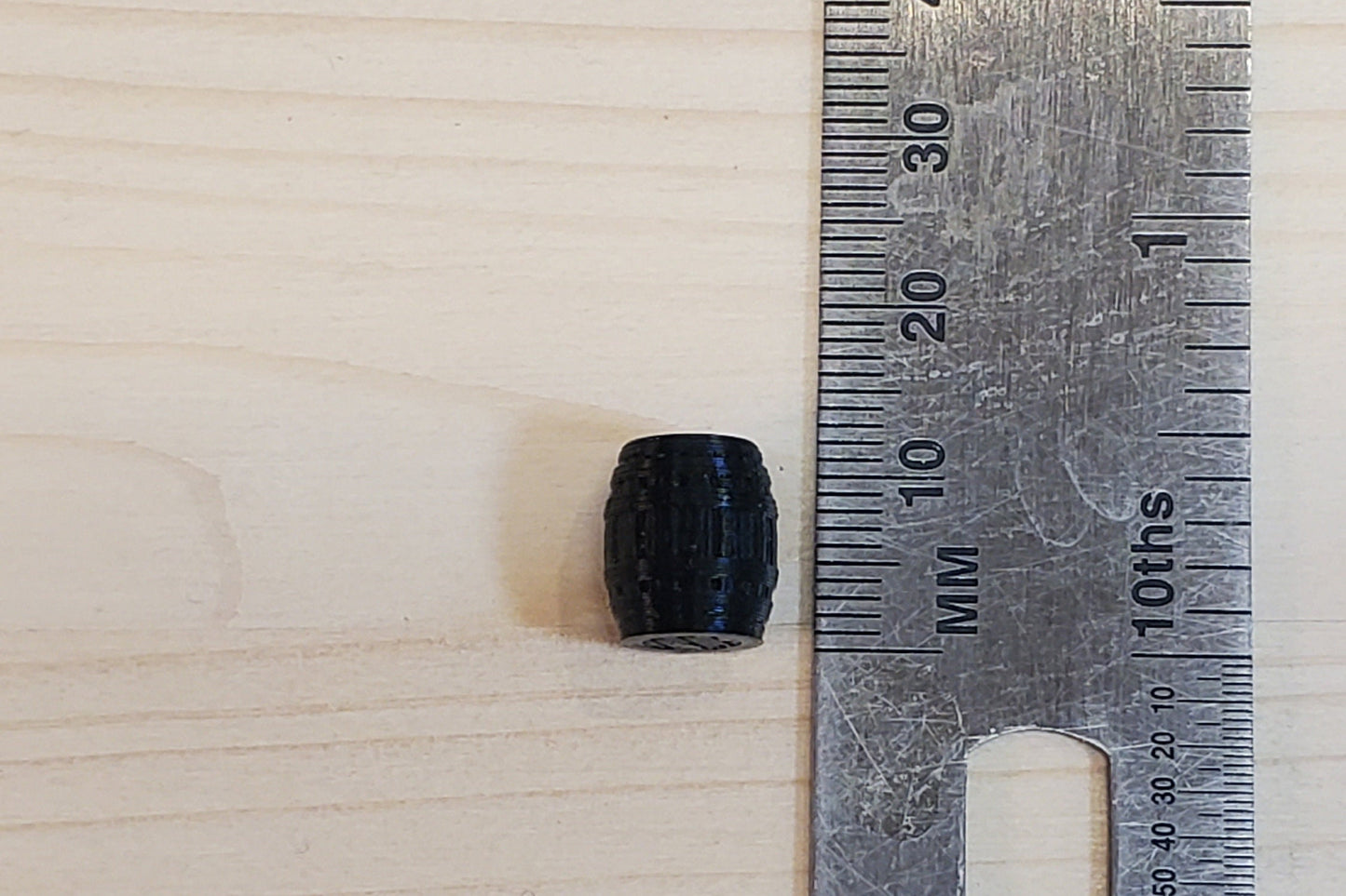 HO Scale Keg Barrels (Set of 5) 3D Printed Old West Style for Trains, Dioramas, Miniatures, Wargaming, Crafts Unpainted