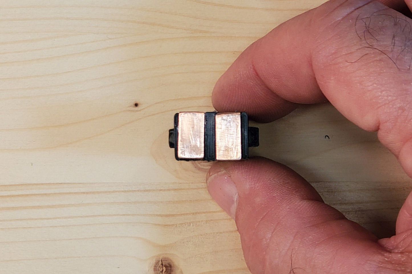 N scale Lighted track tester for DC and DCC trains - check the condition of your rails