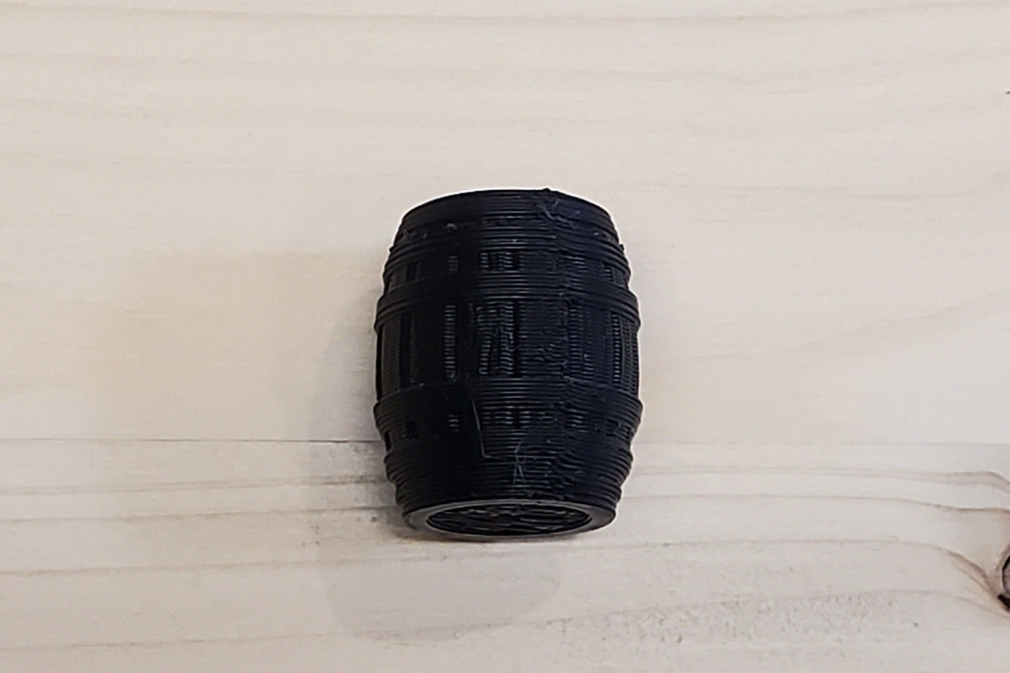 HO Scale Keg Barrels (Set of 5) 3D Printed Old West Style for Trains, Dioramas, Miniatures, Wargaming, Crafts Unpainted