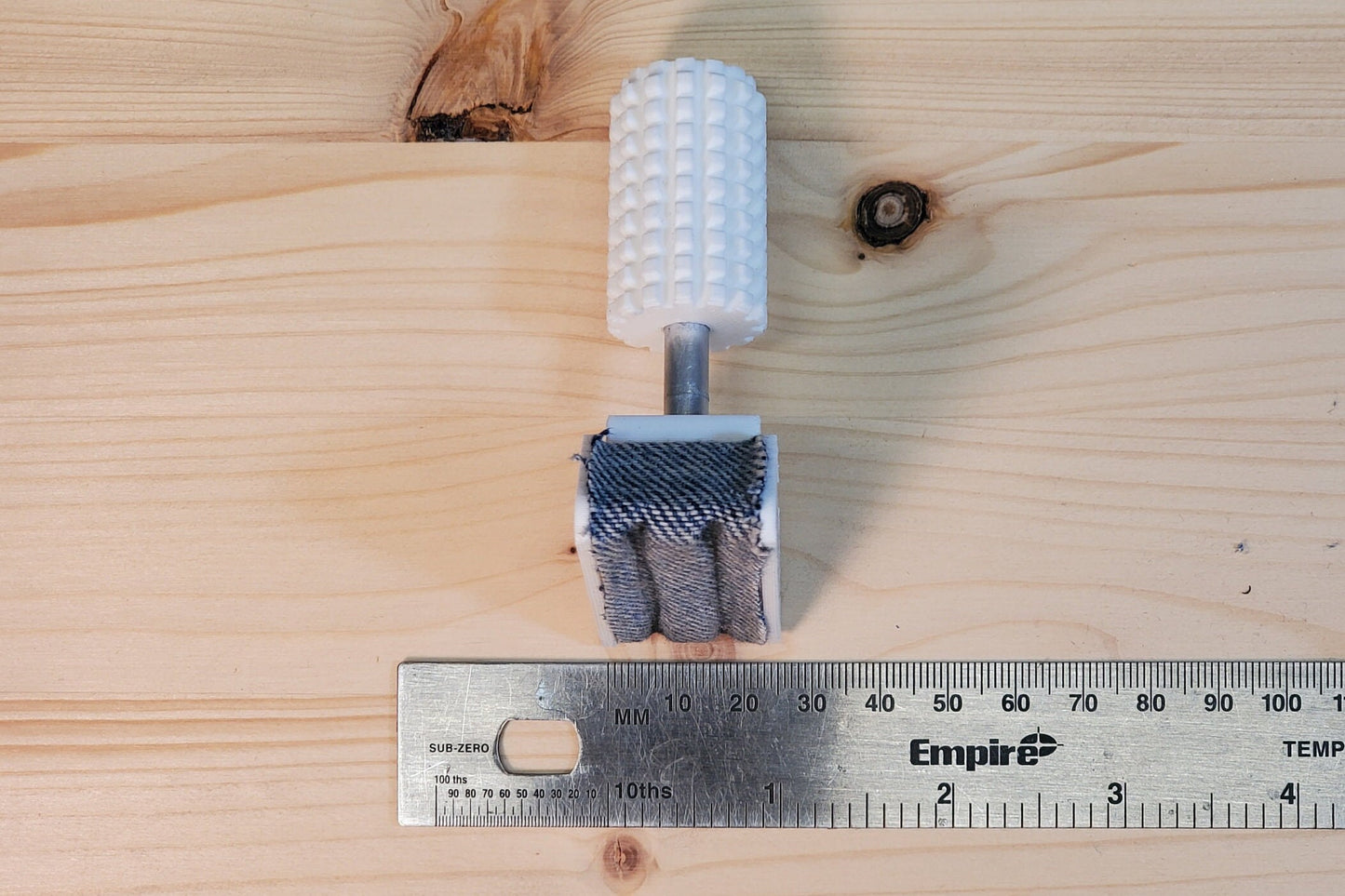 N-scale Revolutionary 3D-printed TRACK CLEANER kit with 5 pads & instructions. Keep your trains clean.