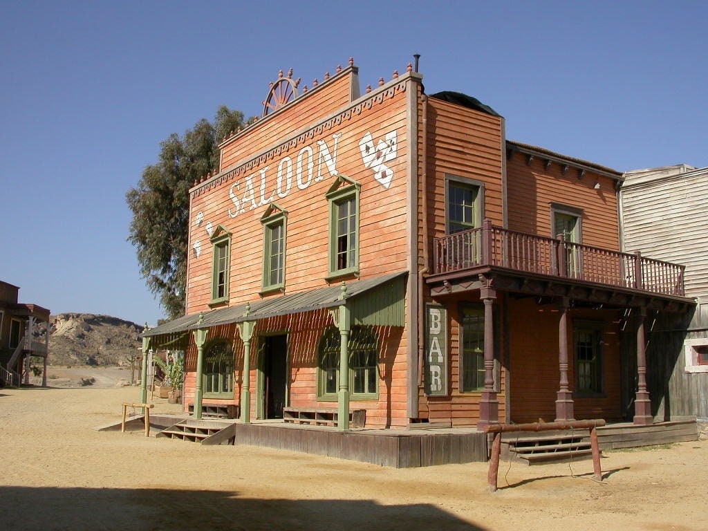 N scale 3D printed model Old Wild West building Kit-SALOON- kit with instructions Unpainted - Dioramas - Terrain - Landscapes, scenery