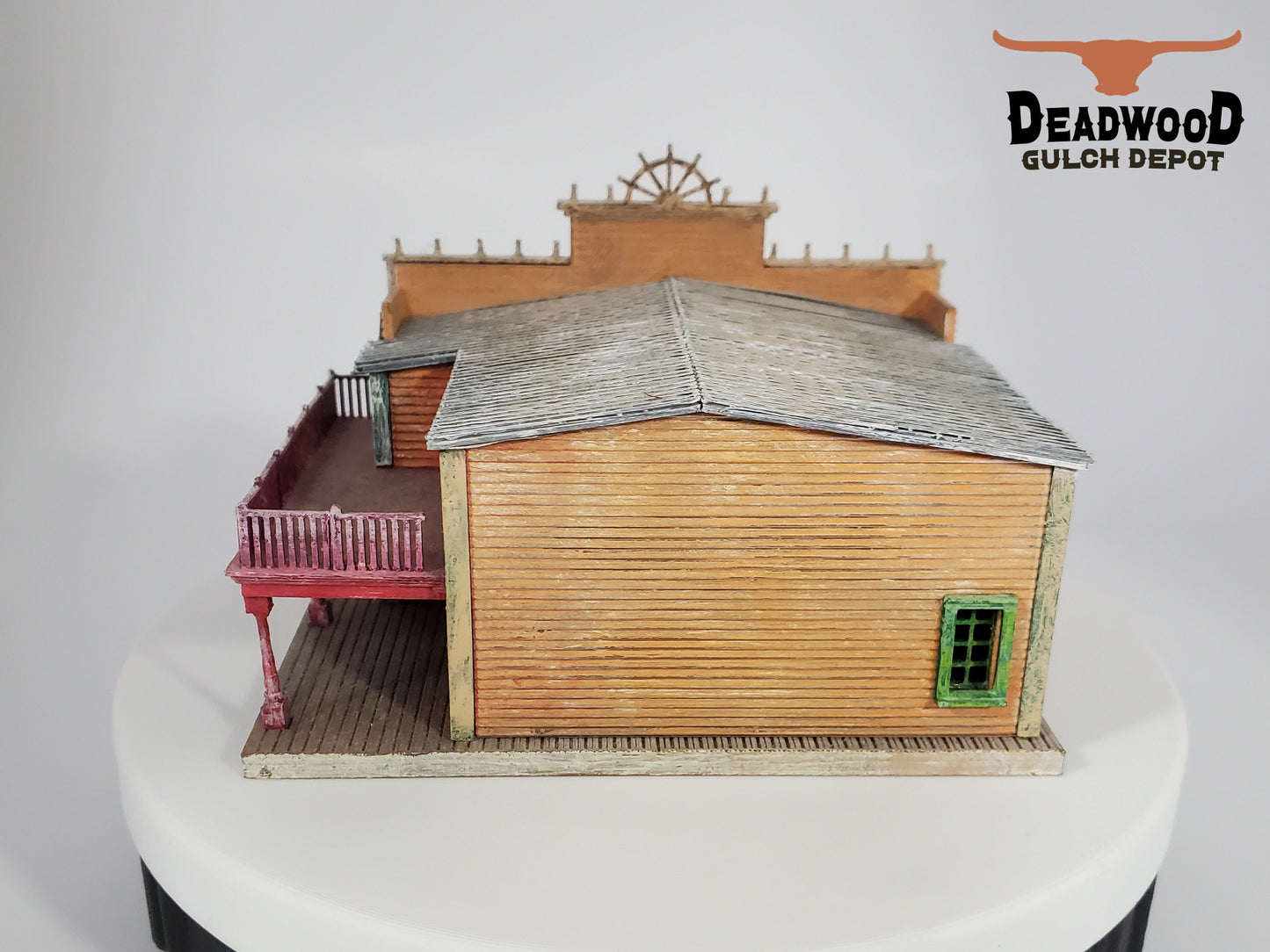 N scale 3D printed model Old Wild West building Kit-SALOON- kit with instructions Unpainted - Dioramas - Terrain - Landscapes, scenery