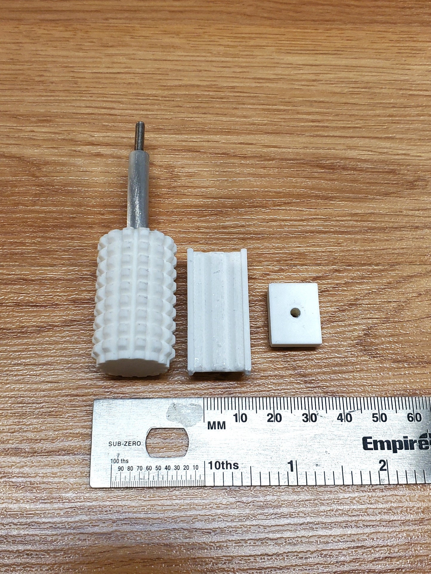 Z scale TRACK CLEANER kit with 4 cleaning pads included 3D printed for model train hobbyists