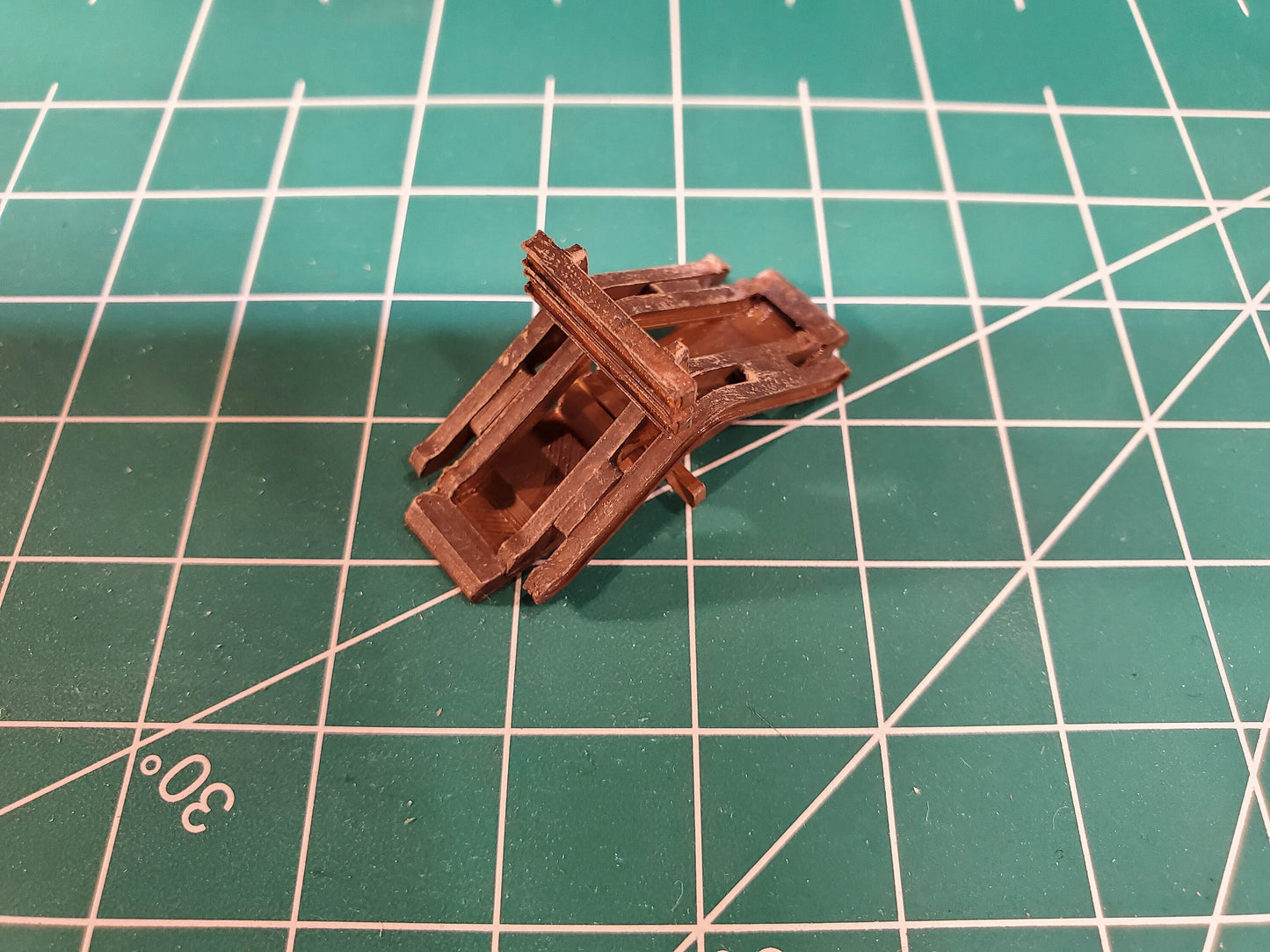 N Scale End-of-Line Train Bumper Stop Unpainted Kit (Pack of 2) w/ Instructions for Dioramas, Layouts, T-Tracks & Displays