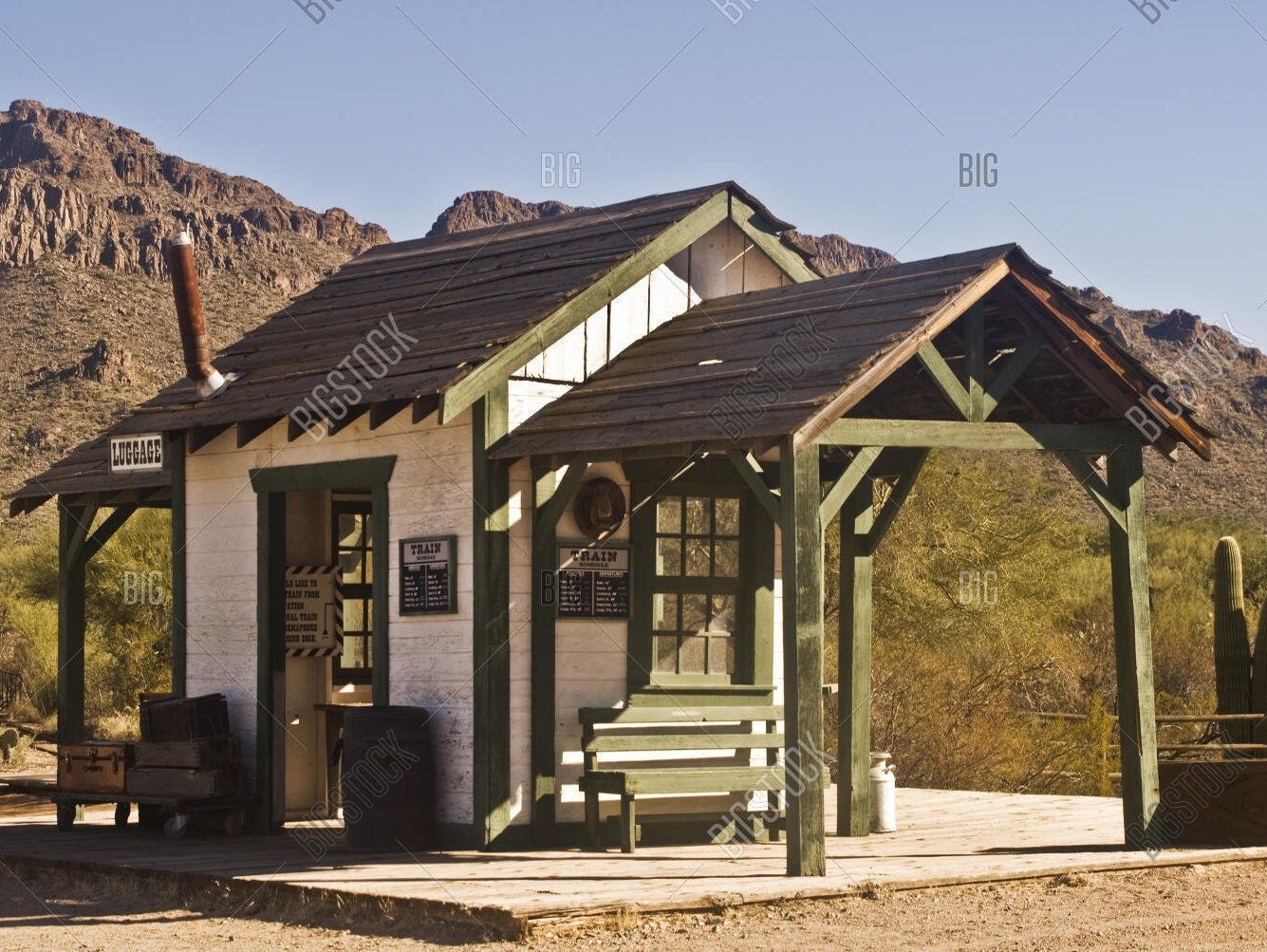 N Scale Old Western Train Depot Kit 3D Printed Pioneer-Style Building w/ Detailed Instructions for Dioramas, Layouts & Mini Scenes