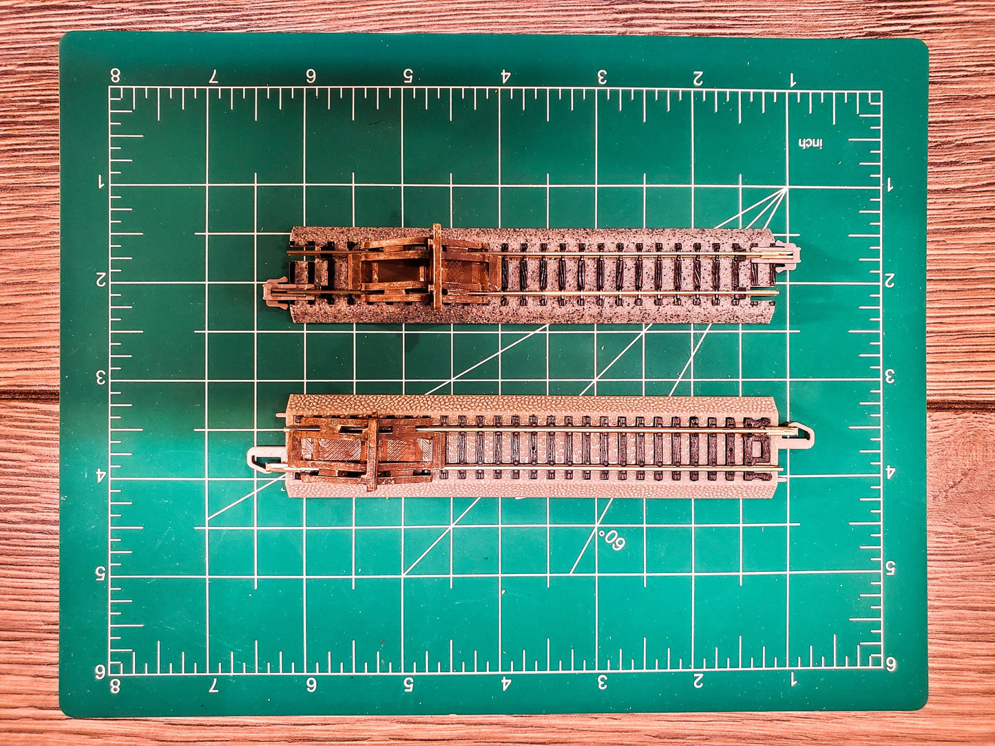 N Scale End-of-Line Train Bumper Stop Unpainted Kit (Pack of 2) w/ Instructions for Dioramas, Layouts, T-Tracks & Displays