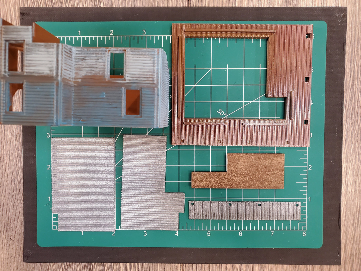 N scale 3D printed model Old Wild West building Kit-SALOON- kit with instructions Unpainted - Dioramas - Terrain - Landscapes, scenery