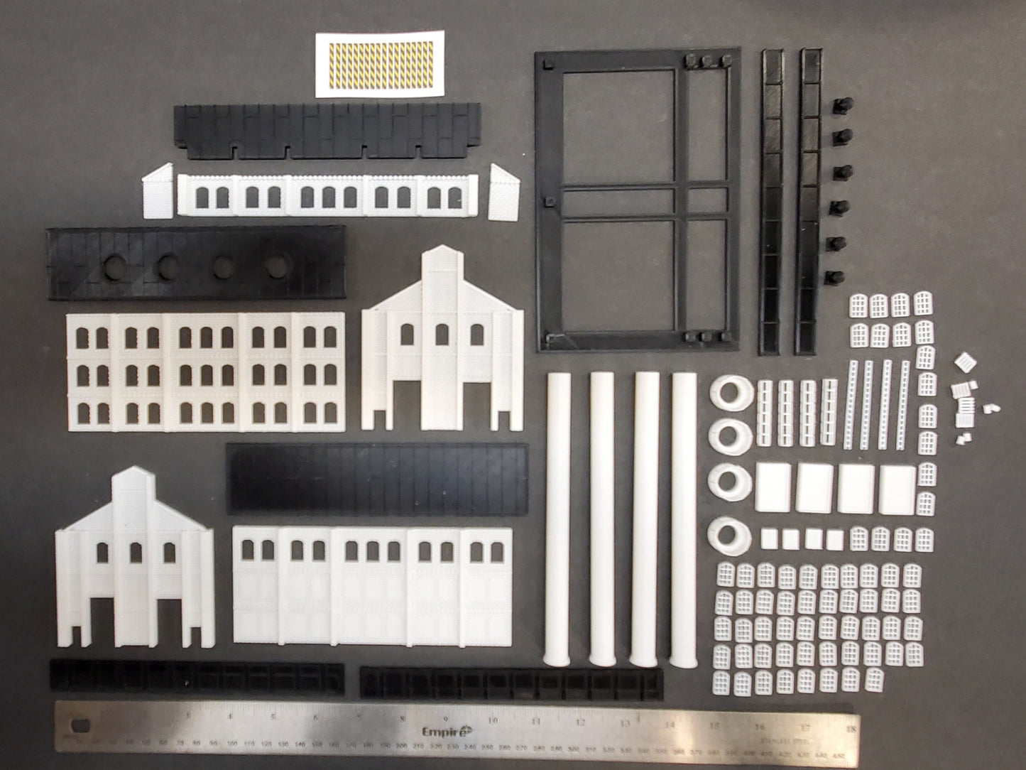 N Scale Power Plant Model Kit 3D Printed, Unpainted with Instructions