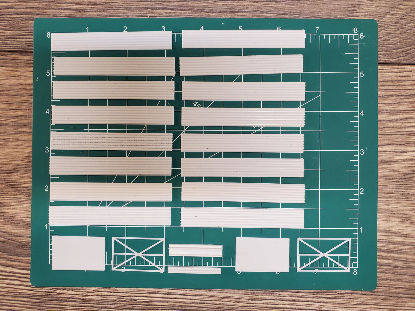 N scale 3D-printed plastic model kit Aircraft hanger kit with detailed instructions and sliding doors. Perfect for dioramas, & model trains.
