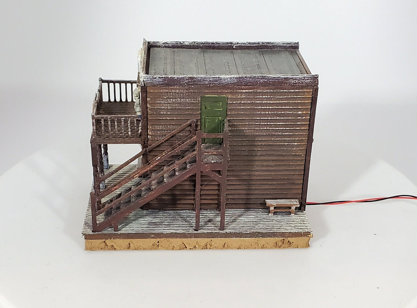 N scale BATH HOUSE - 3D printed plastic model Old wild west Pioneer building Kit-unpainted kit with instructions - Dioramas - Terrain