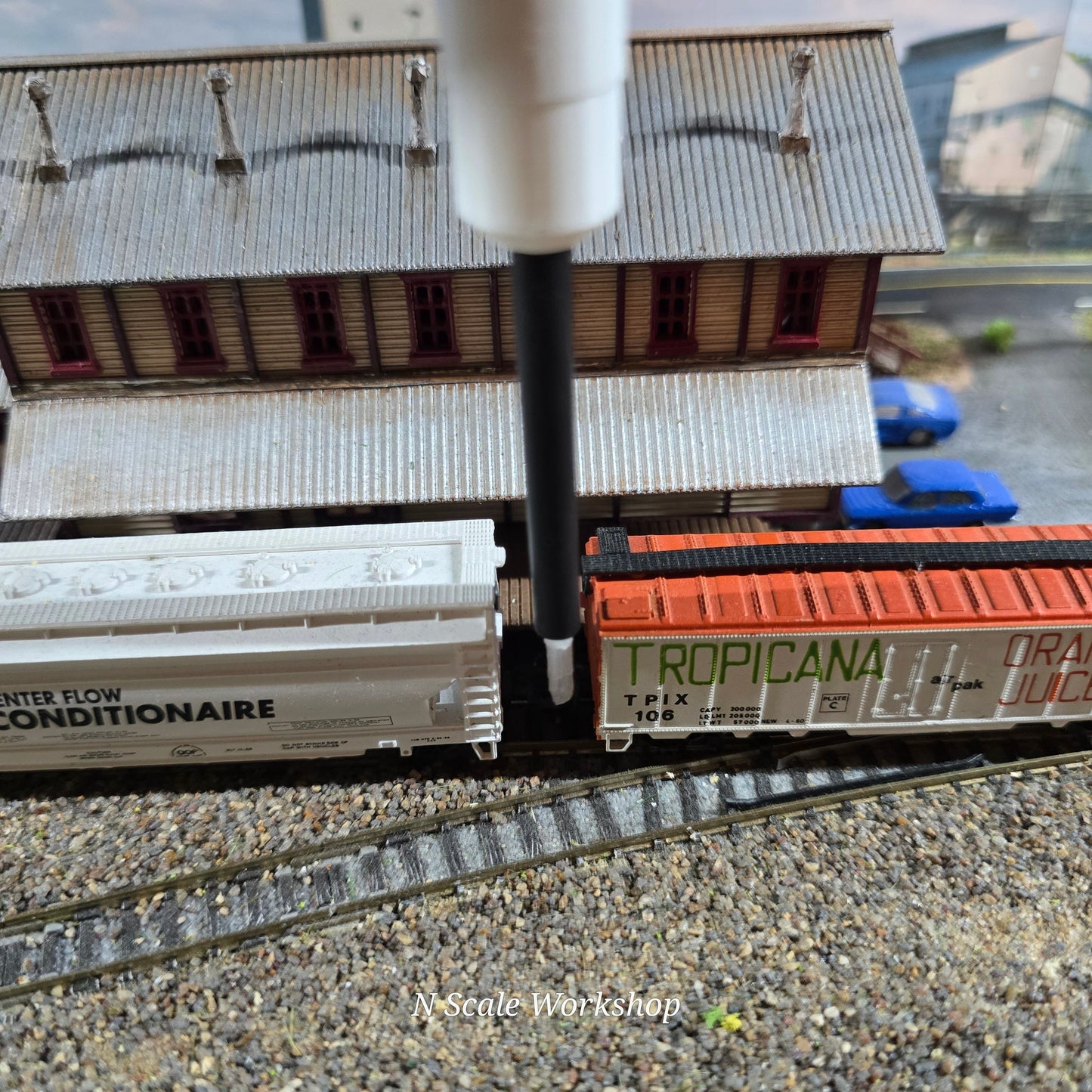 N Scale LED Uncoupler Tool Fiber Optic Tip for Arnold & Modern Couplers, Doubles as Work Light for Layout Repairs and Night Ops