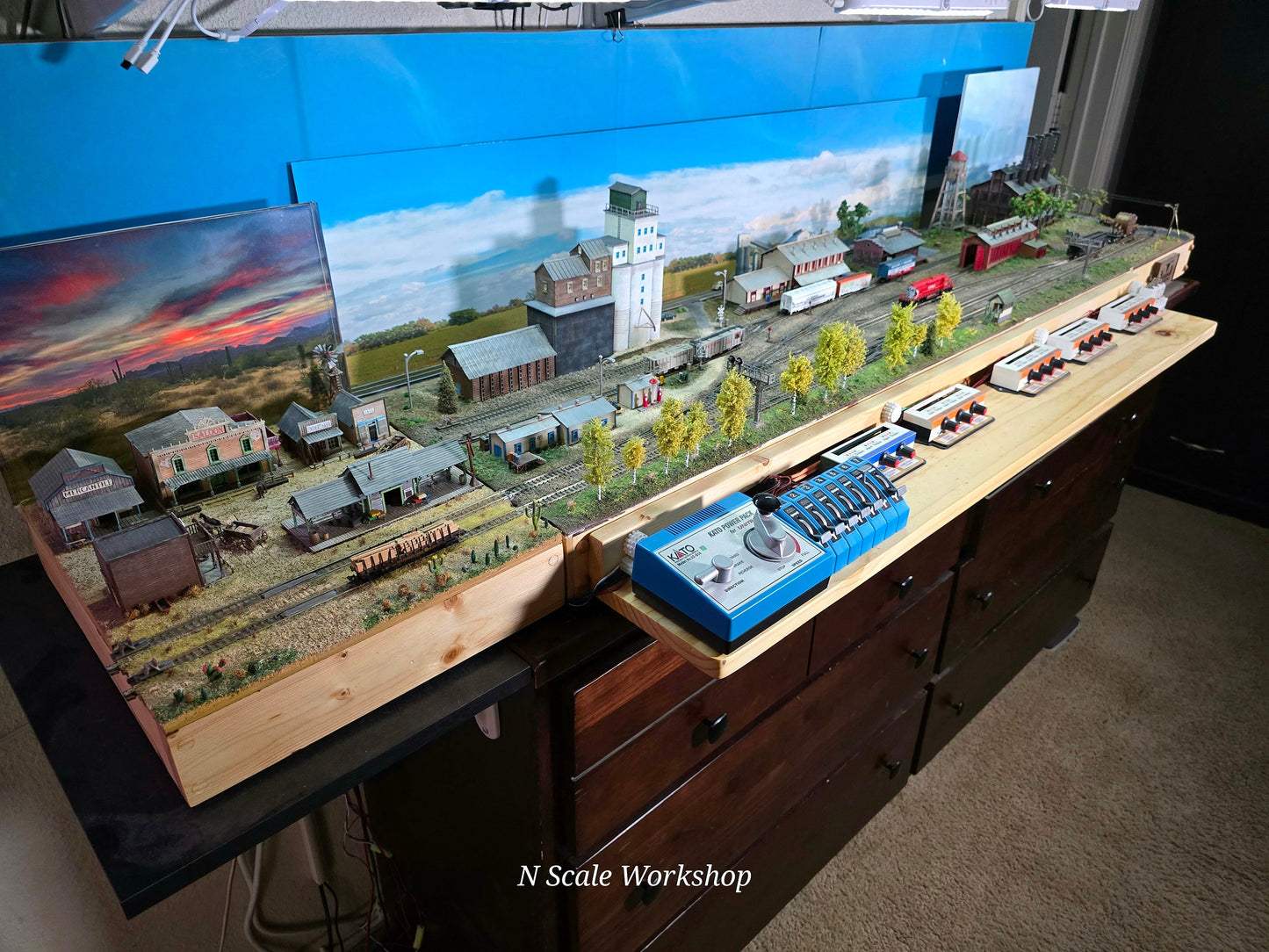 N Scale Unpainted Metal Building Kit Wide Structure for Dioramas, Terrain & Layouts. Just Paint and Go! Great for Model Train Hobbyists