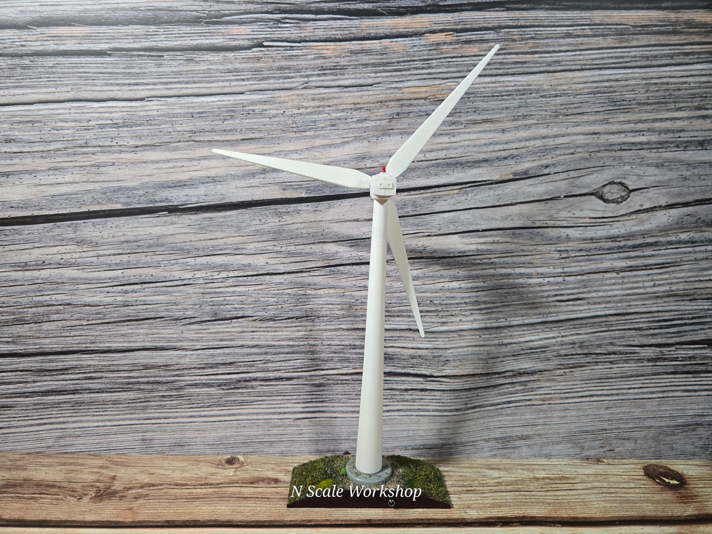 Ready-Built 19" Tall - Working wind Turbine for Display, Dioramas, conversation pieces, and miniatures. All original and one of a kind.