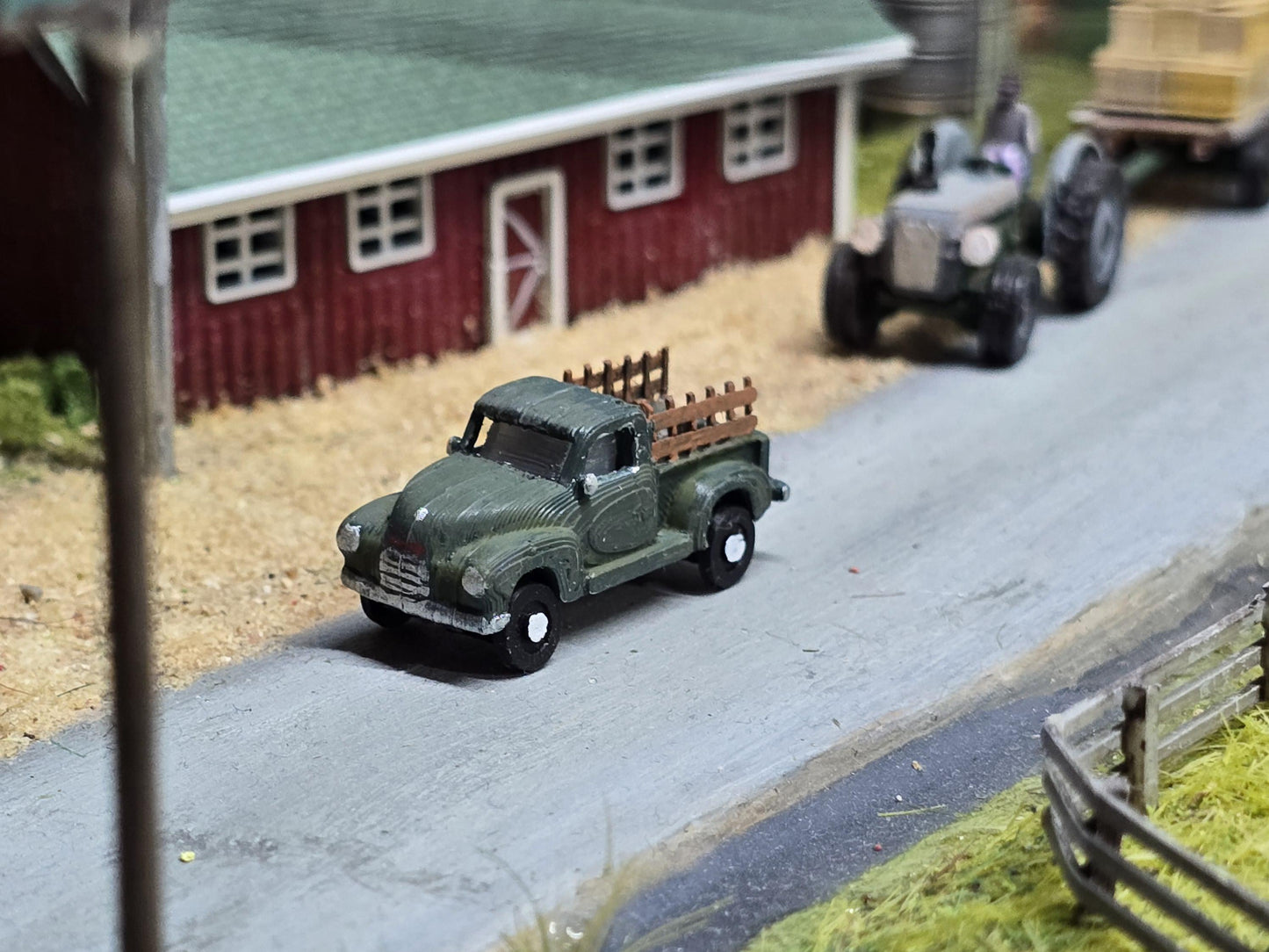 N scale 2 Ready-to-go Handcrafted 3D-Printed Apache Truck Kit - Customizable Model Railroad Accessory, Dioramas, Miniatures, Collectors