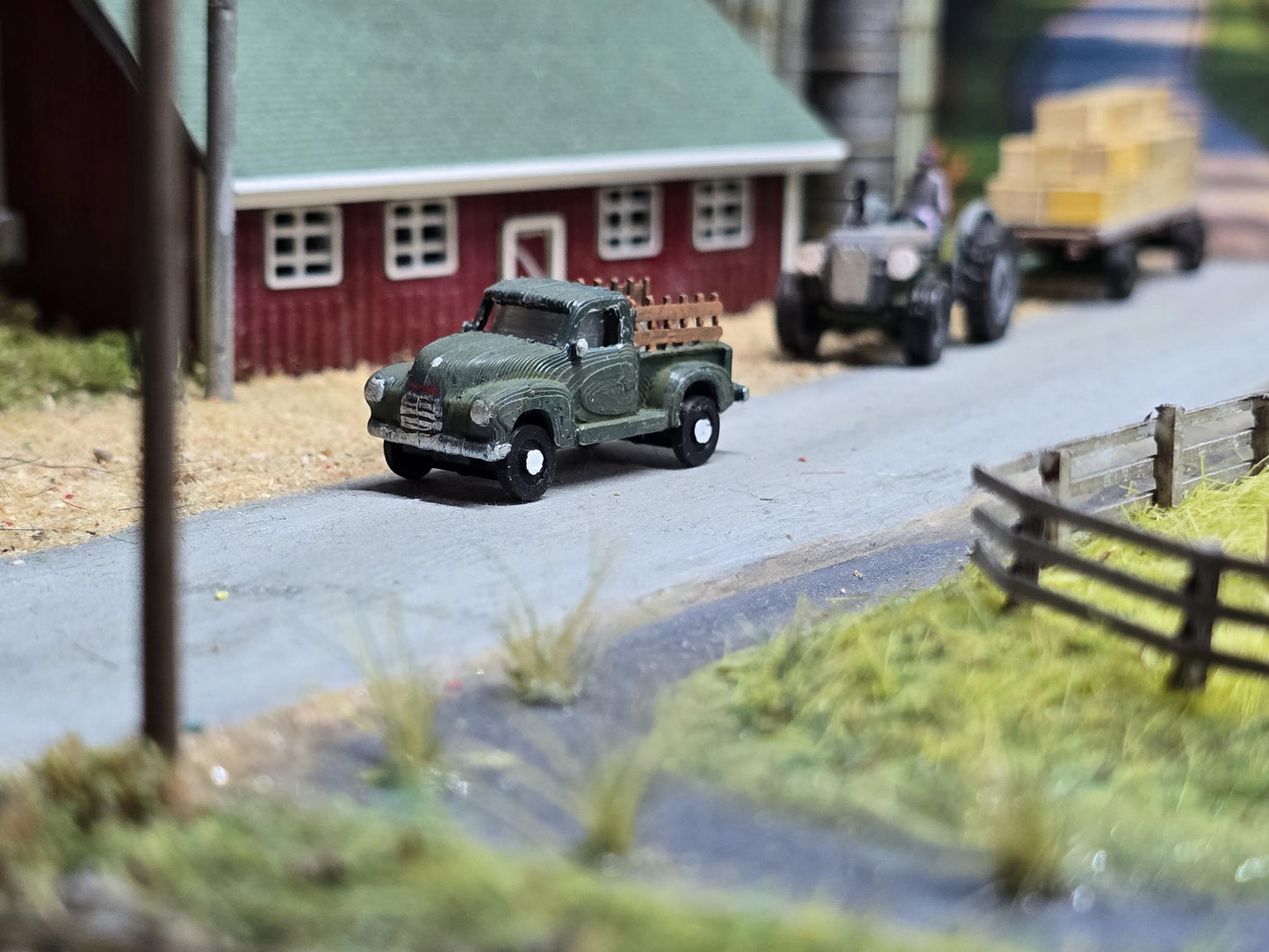 N scale 2 Ready-to-go Handcrafted 3D-Printed Apache Truck Kit - Customizable Model Railroad Accessory, Dioramas, Miniatures, Collectors