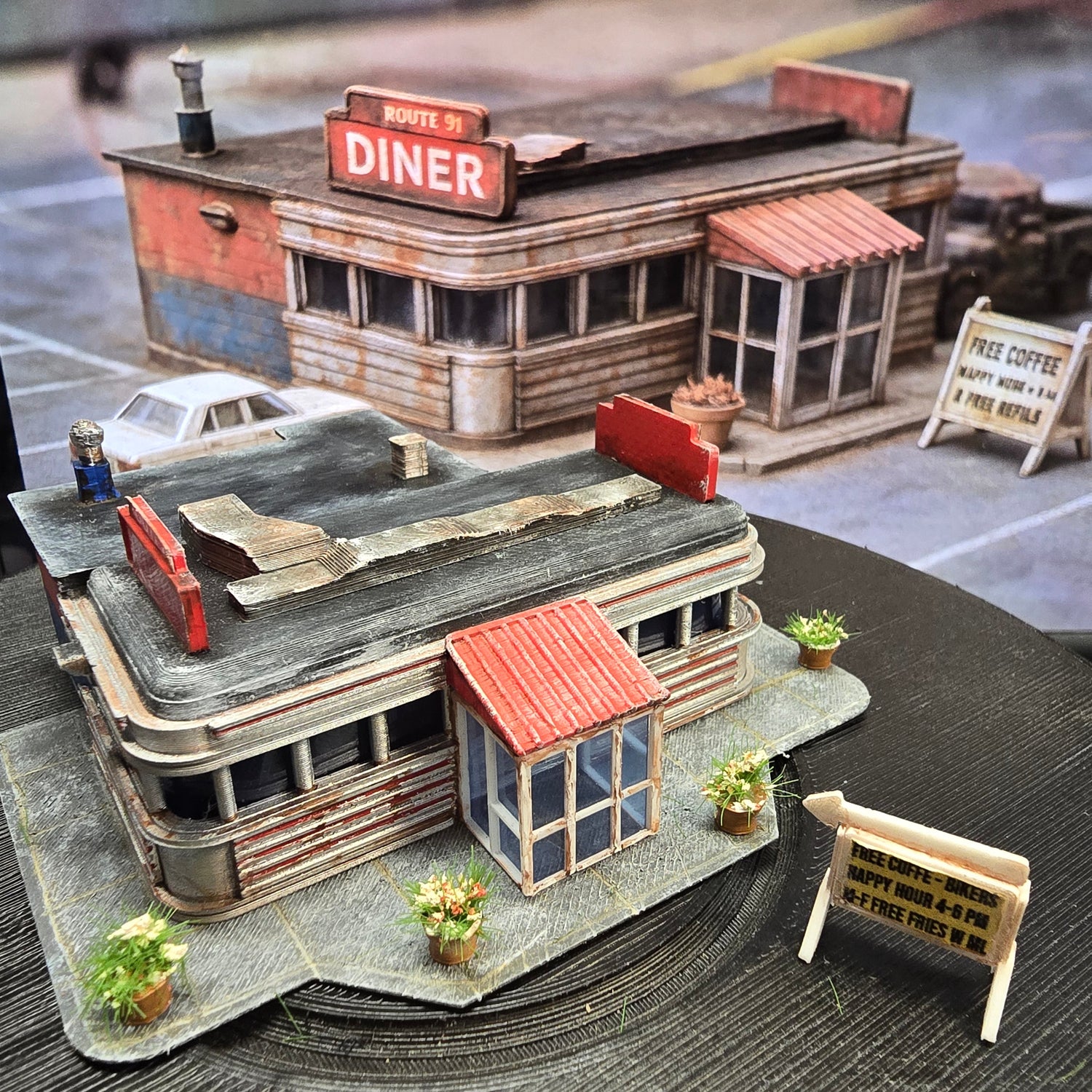 Hand painted