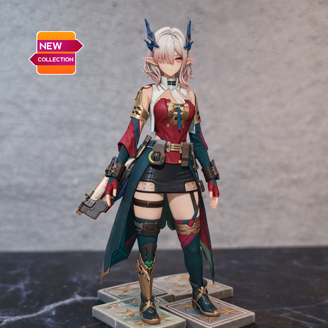 Mi’Fu – Arc Vanguard | Desk Mate Resin Display Figure | Echo Miniatures