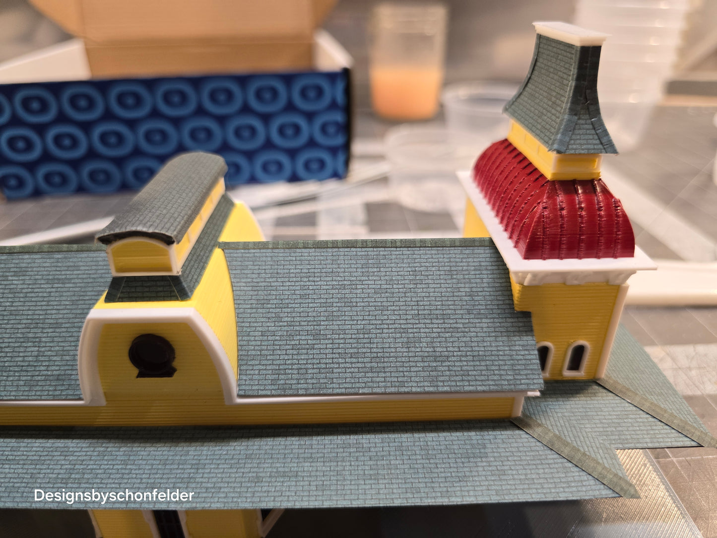 N Scale Roof Shingles with Ridge Cap – 10 Color Set (1:160)  Digital Instant Download | PDF | 8.5" × 11" PDF | 8.5" × 11" (Copy)