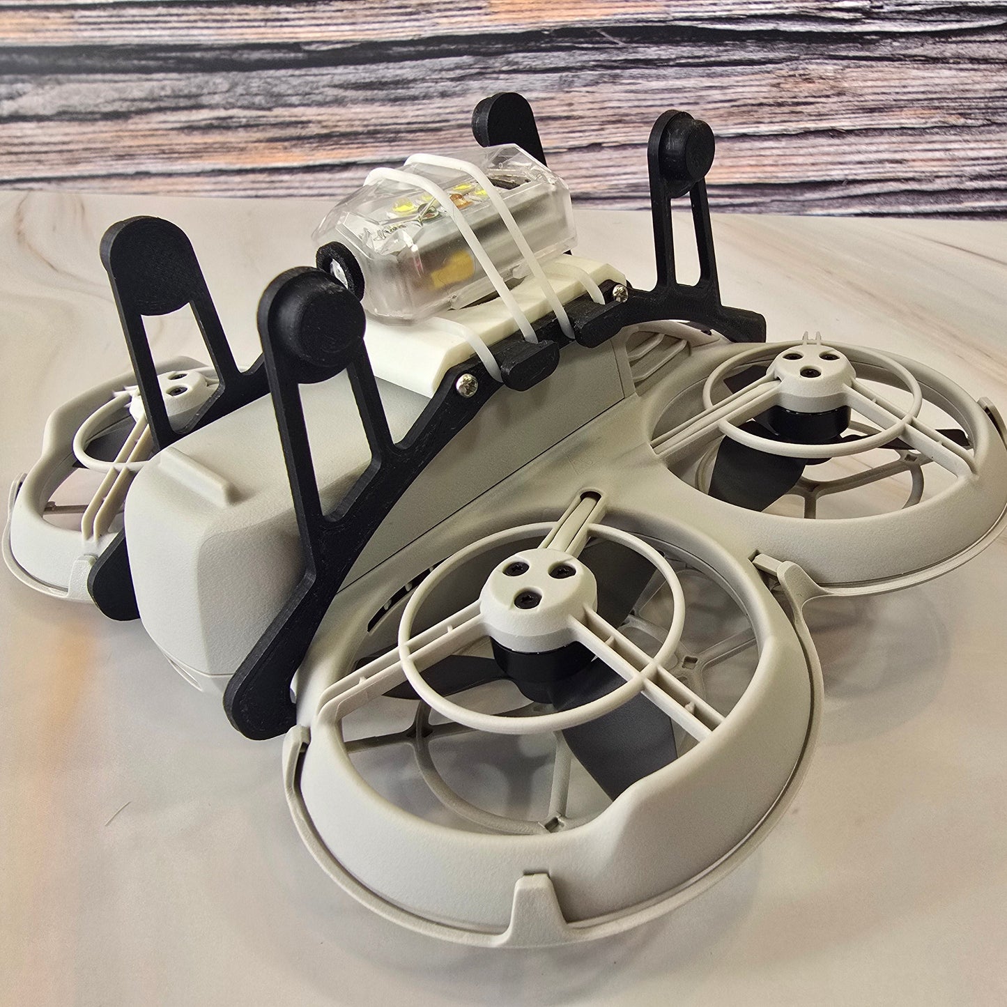 DJI Neo Night Flight Landing Gear & Snap-On Strobe Mount System – 22g