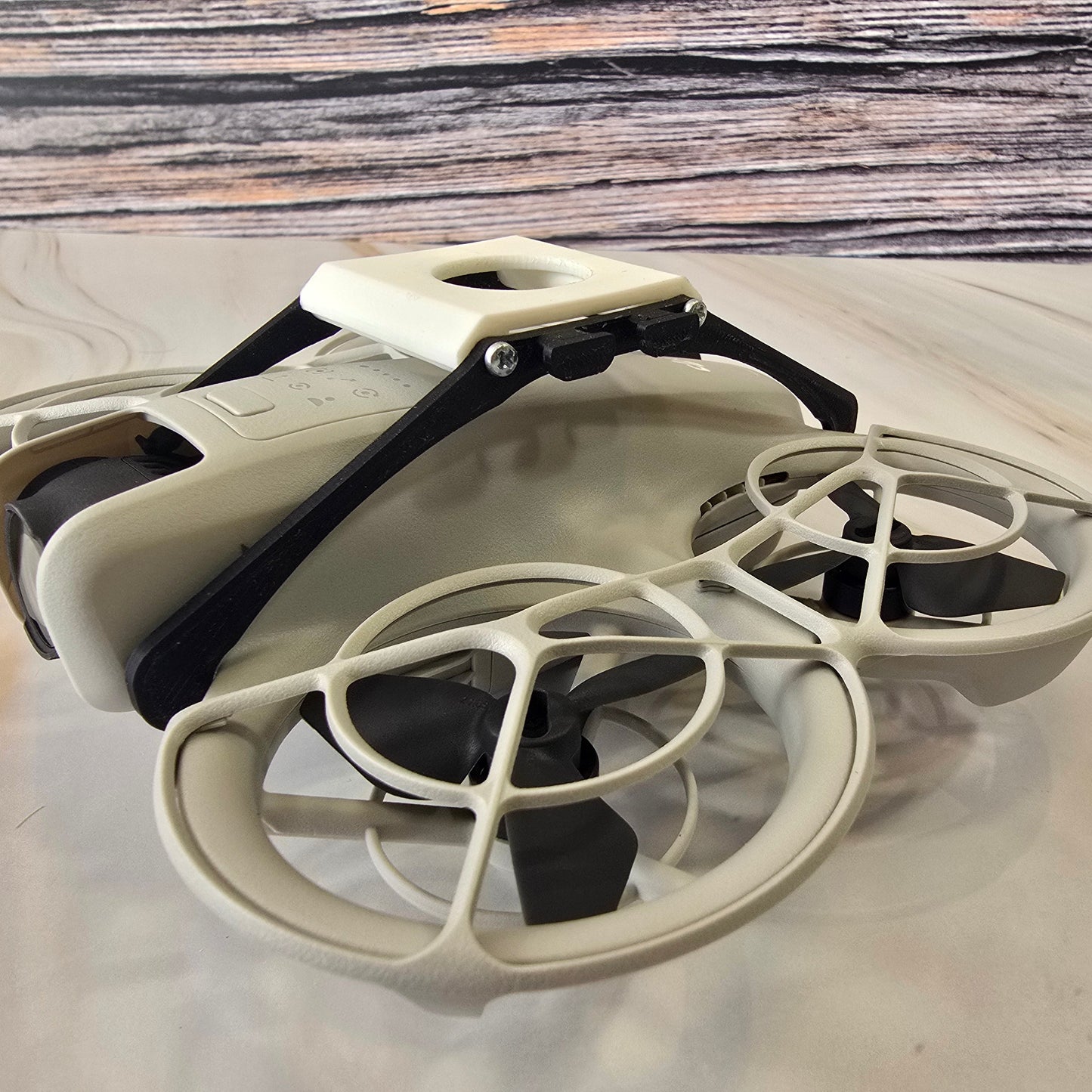 DJI Neo Snap-On Strobe Mount – Lightweight Night Flight Cradle (10g)