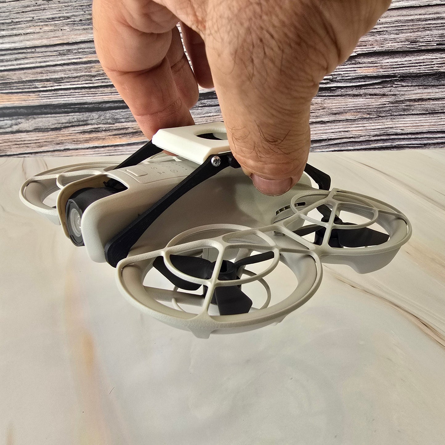 DJI Neo Snap-On Strobe Mount – Lightweight Night Flight Cradle (10g)