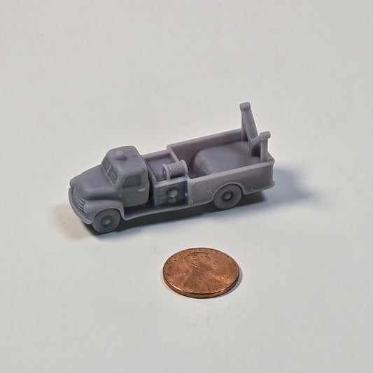 N scale Vintage Tow Truck – 12mm (1:160) Scale Vehicle for Dioramas & Model Railroads