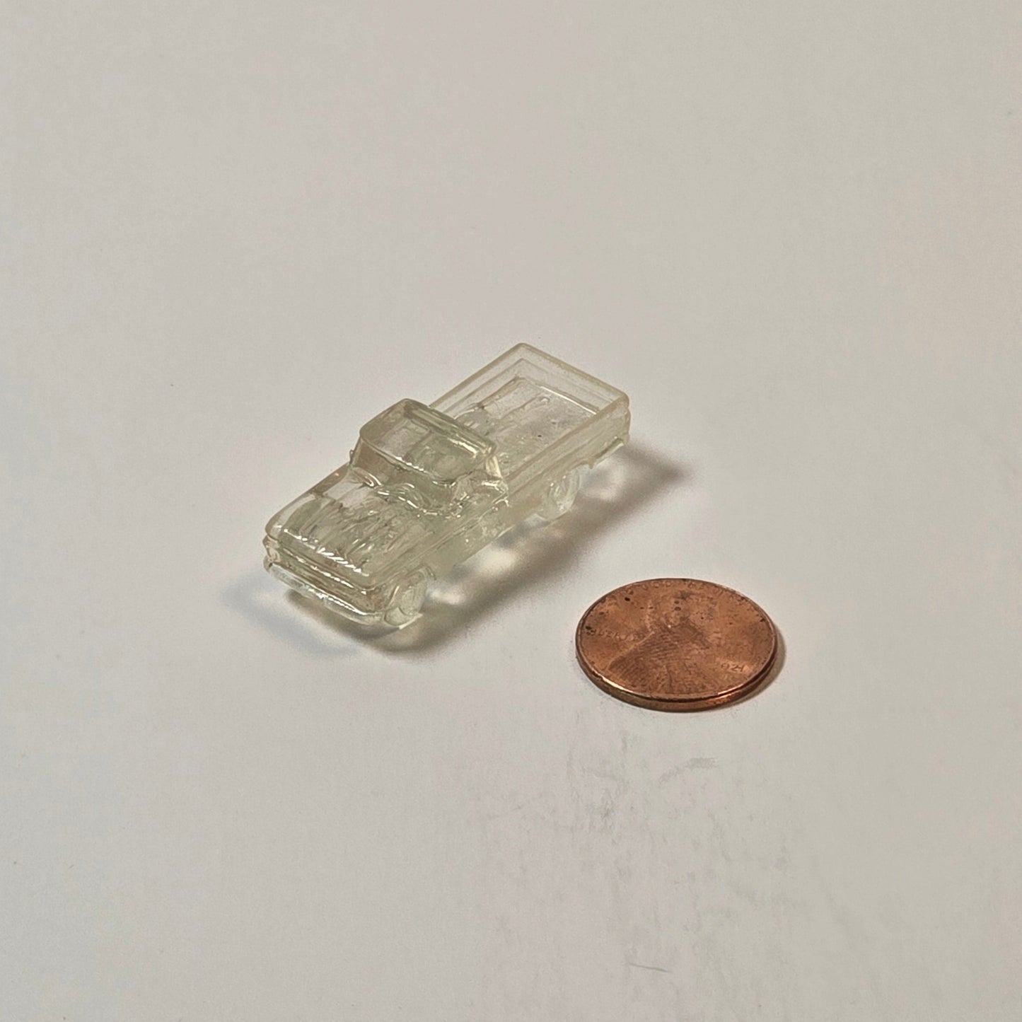 N scale Clear Resin Chevy C10 Pickup Vehicle truck – 12mm (1:160) Scale for Dioramas