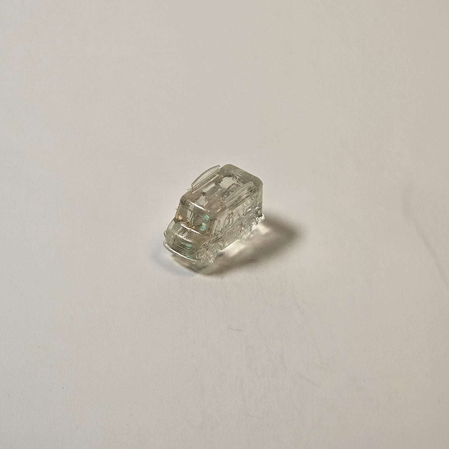 N scale Clear Resin Ice Cream Truck Vehicle – 12mm (1:160) Scale for Dioramas