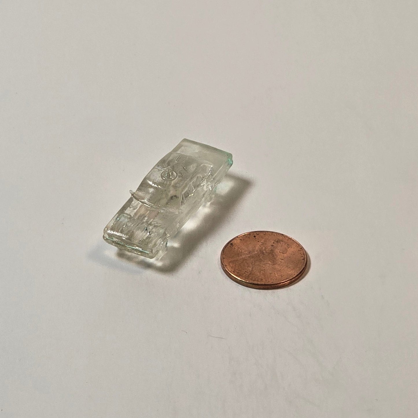 N scale Clear Resin Unmarked Service Vehicle car – 12mm (1:160) Scale for Dioramas