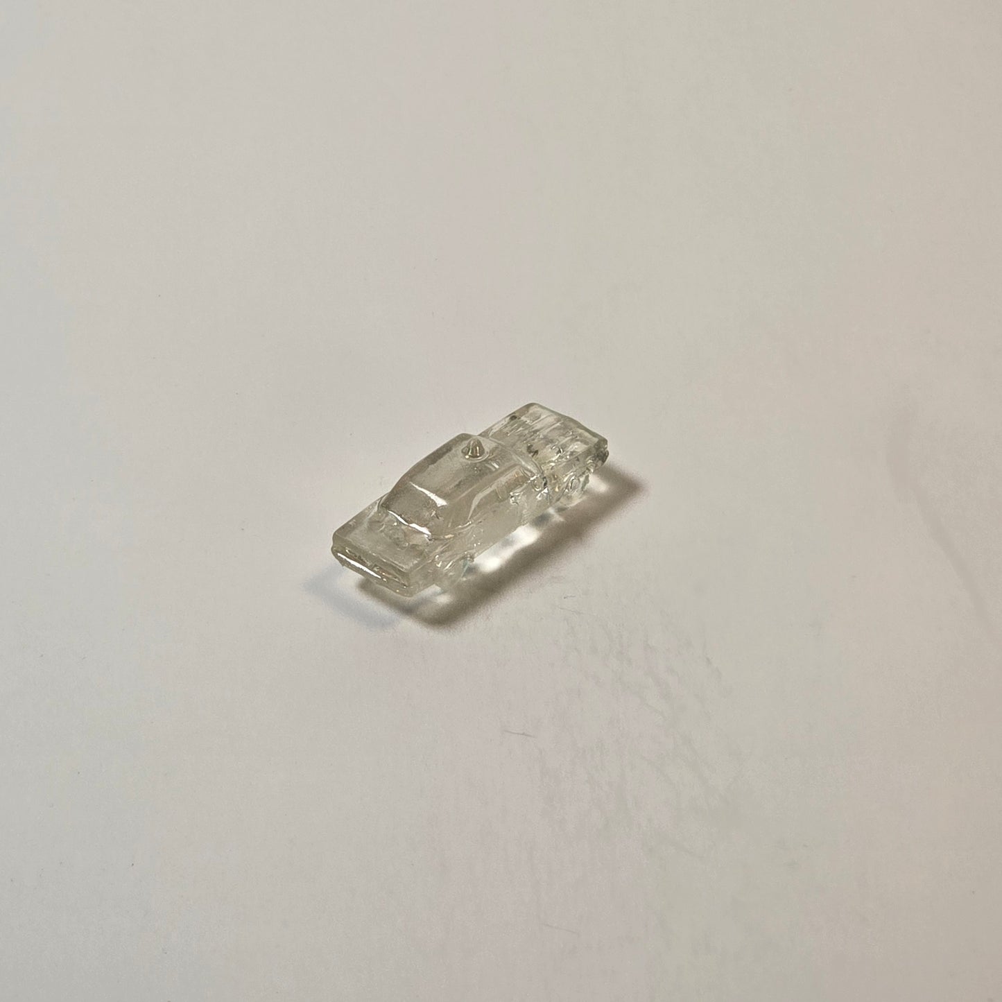 N scale Clear Resin Unmarked Service Vehicle car – 12mm (1:160) Scale for Dioramas