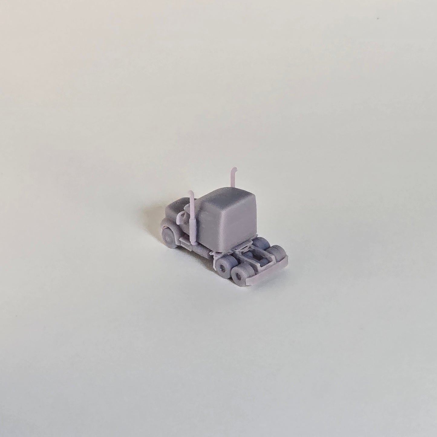 N scale Kenworth-Style Semi Truck – Resin Model Vehicle