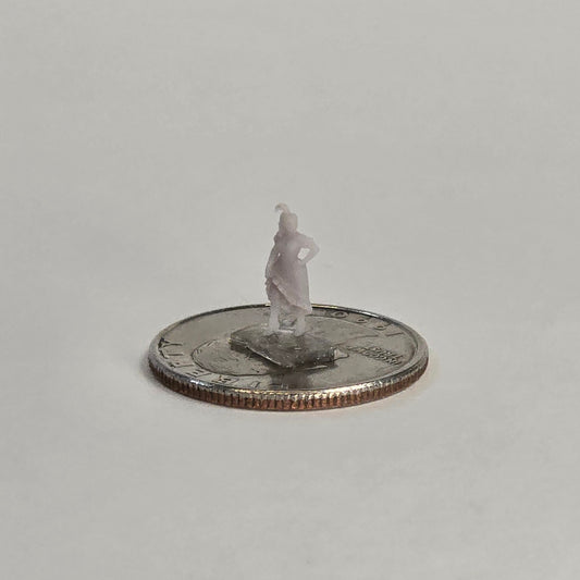 12mm N scale Dancer – People Figure in Flowing Pose
