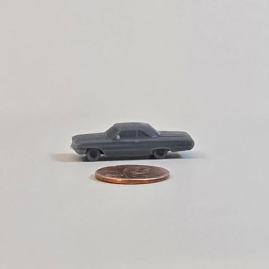 Sculptural Grey – 1963 Ford Galaxie 500 | 10mm Scale Classic Car